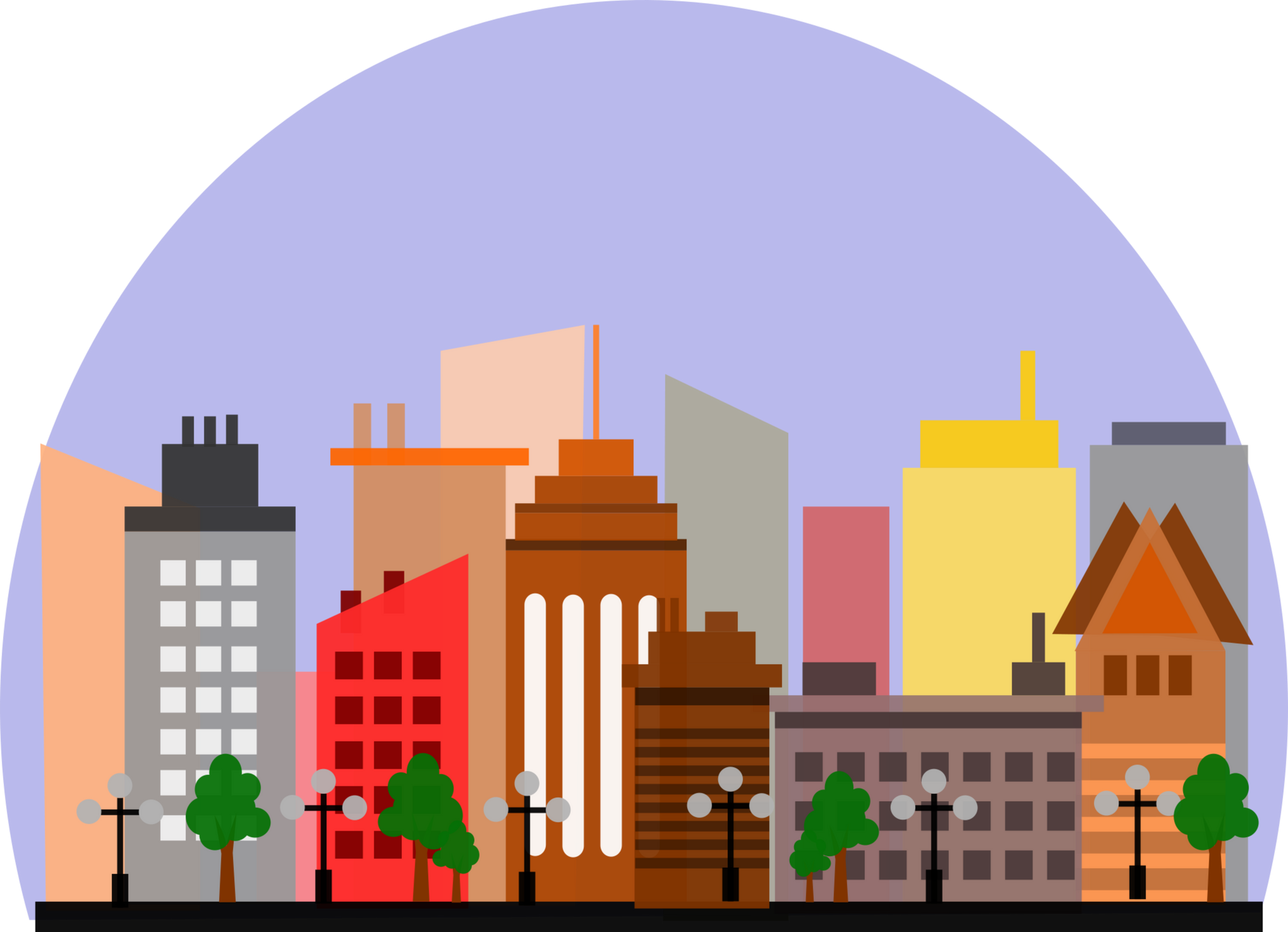 Landscape of a City